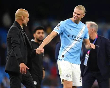 Erling Haaland Becomes Part of Exclusive UCL 50-Goal Club, Praised by Guardiola as CR7 and Messi's Fellow Monster